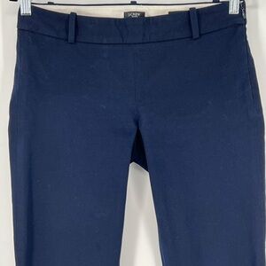 J.CREW Minnie stretch‎ dress pants in navy blue